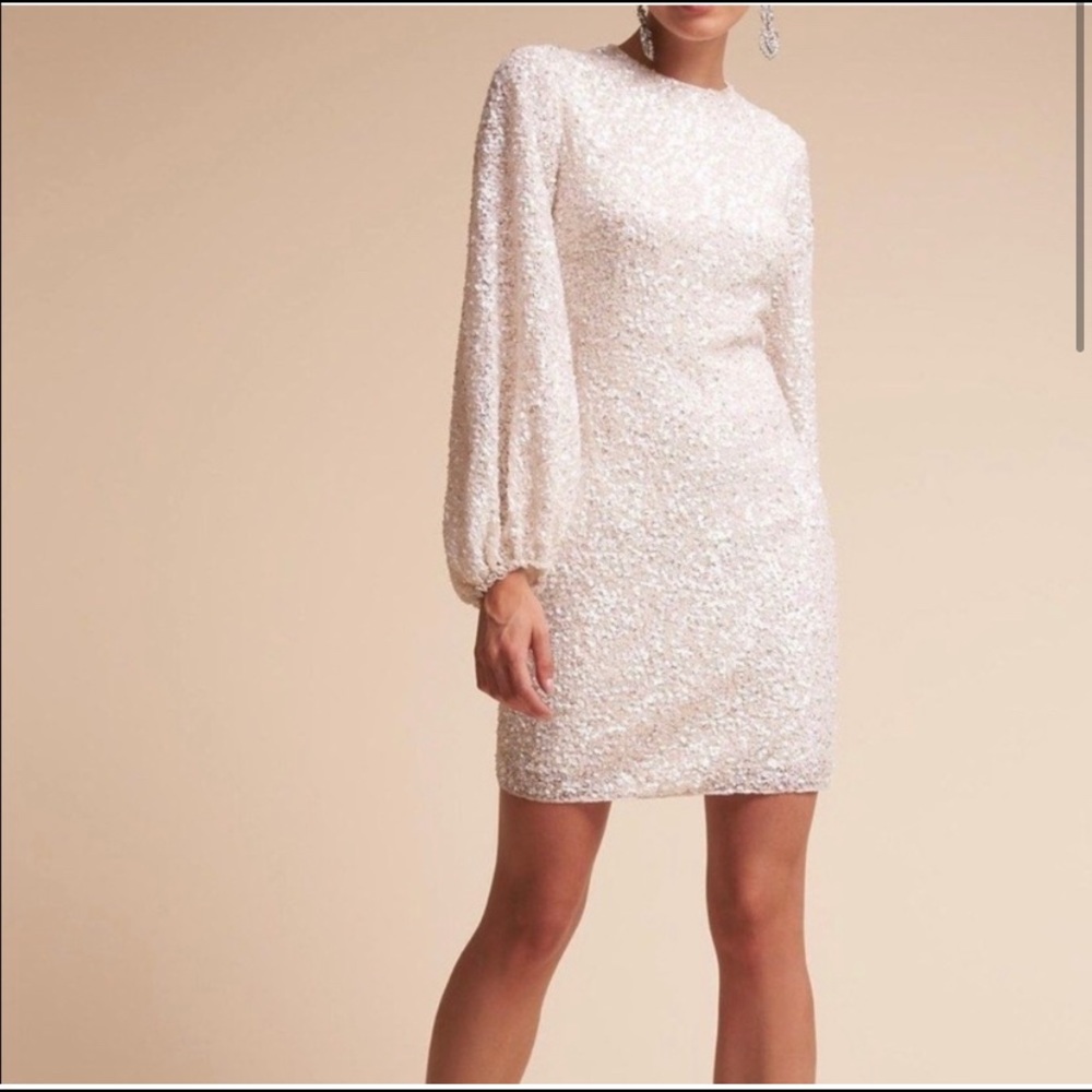 BHLDN by Anthropologie Goldie Sequin Dress